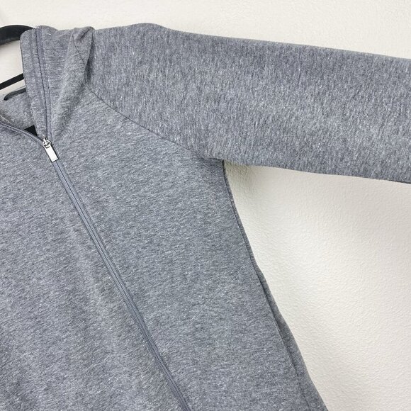 Nau Women's XS Hyperspace Grey Spacedye Full Zip Hoodie Sweatshirt Organic Cotto - Picture 8 of 16